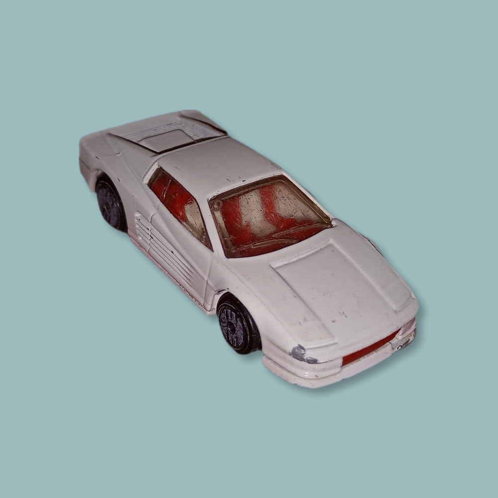 Hot Wheels 1987 Ferrari Testarossa Rare Discontinued Stamped 1986 Malaysia